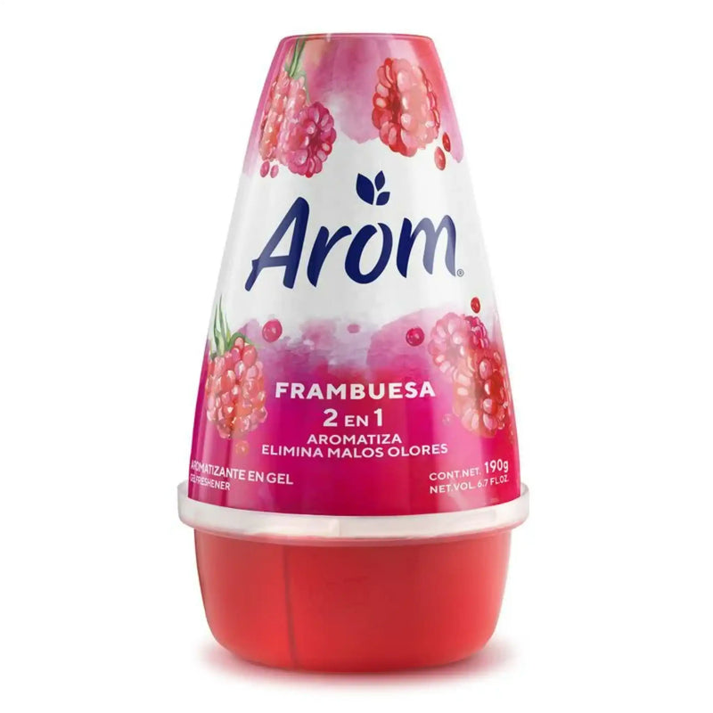 Aromatizante Gel Frambuesa 190g AROM