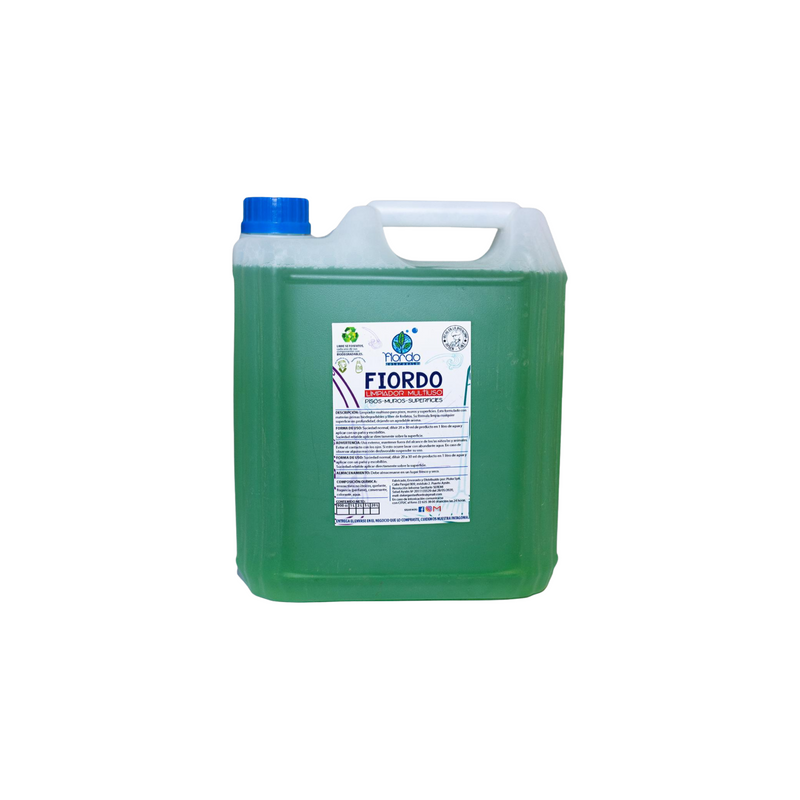 Limpiador de Superficies Fiordo Manzana Verde 5 litros