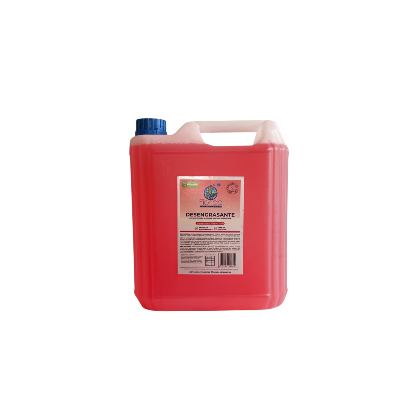 Desengrasante Alcalino Fiordo 5 litros