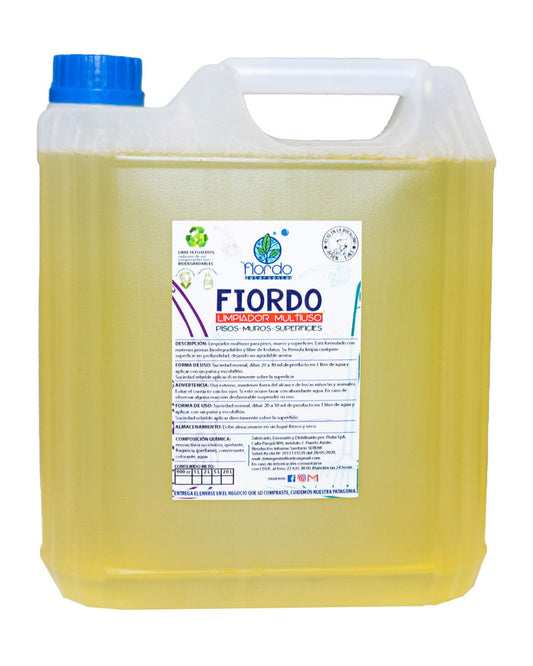 Limpiador de Superficies Fiordo Aroma Limón 5 litros